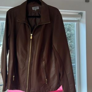 Reaction Kenneth Cole Leather Jacket